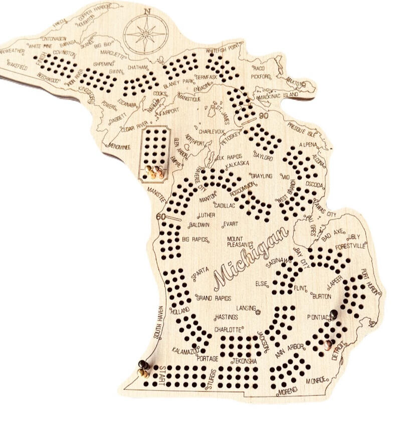 Cribbage Board - 10 Designs